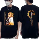 Hot-New-Anime-Rengoku-Kyoujurou-Printed-Men-s-Women-s-Summer-Short-Sleeve-Tee-Shirts-Round