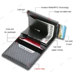 kf-S9e779c0e4dd64bc0a1d94bec48cae769O-Carbon-Fiber-Card-Holder-Men-Wallets-Rfid-Black-Leather-Minimalist-Wallet-Women-Gifts-For-Men-Personalized