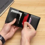 kf-S9e779c0e4dd64bc0a1d94bec48cae769O-Carbon-Fiber-Card-Holder-Men-Wallets-Rfid-Black-Leather-Minimalist-Wallet-Women-Gifts-For-Men-Personalized